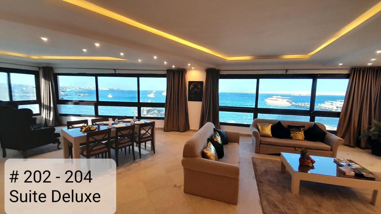 Alia Beach Residence Hurghada Eksteriør billede